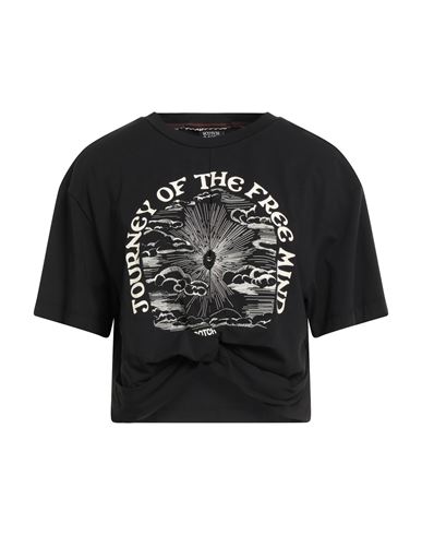 T-shirts Damen Schwarz L Damen