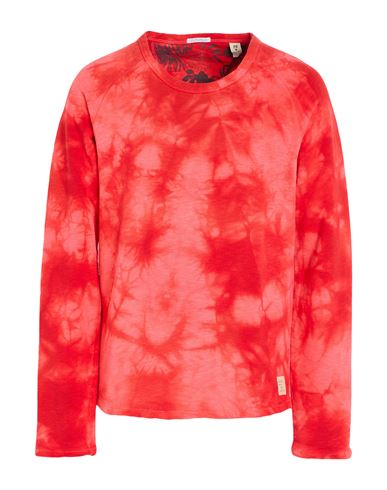 Scotch & Soda Man Sweatshirt Red Size L Cotton In Red