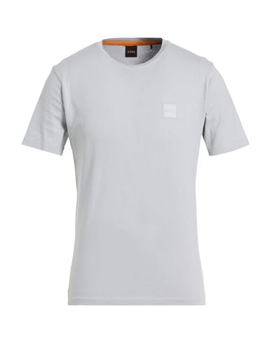 Hugo Boss Boss Man T-shirt Light Grey Size Xxl Cotton In White