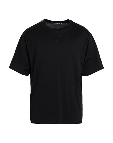 DOLCE&GABBANA T-shirts Herren Schwarz 54 Herren