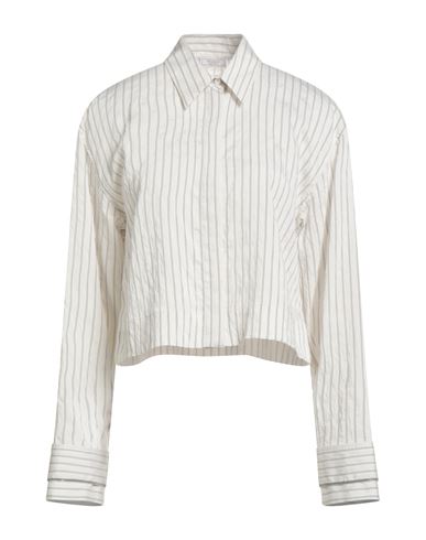 Peserico Woman Shirt Off White Size 6 Modal, Polyamide, Cupro In Neutral