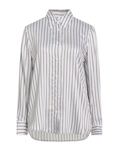 Peserico Easy Woman Shirt Off White Size 6 Viscose, Silk, Cotton In White