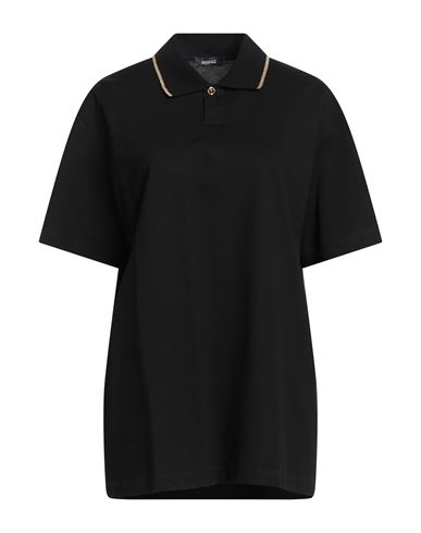 Poloshirt Damen Schwarz S Damen