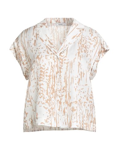 Peserico Woman Shirt White Size 6 Rayon In White