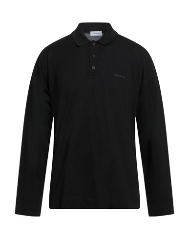 Ferragamo Man Polo Shirt Black Size Xxl Cotton