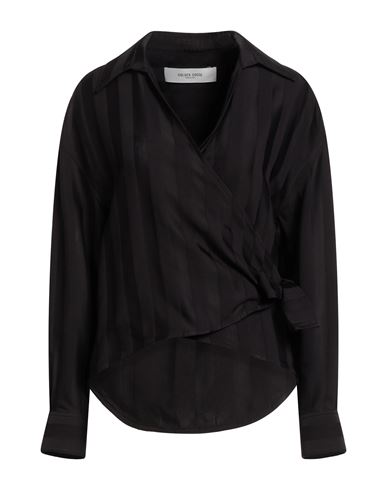 Golden Goose Woman Top Black Size M Viscose, Cotton In Black