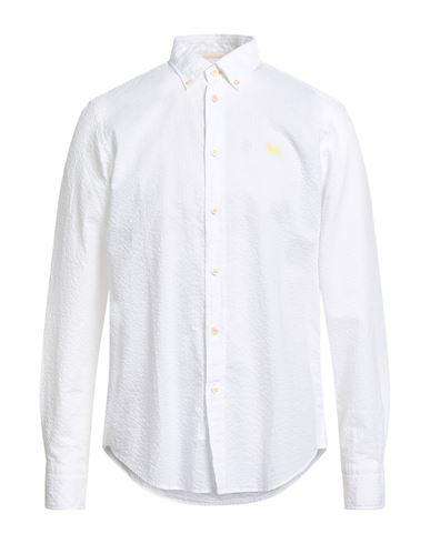 Harmont & Blaine Man Shirt White Size 3xl Cotton In White