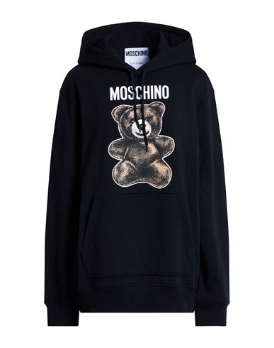 Moschino Couture Woman Sweatshirt Black Size M Cotton In Black