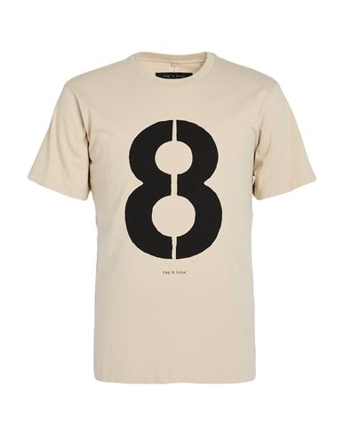 Rag & Bone 8 Cotton Graphic T-shirt In Multi