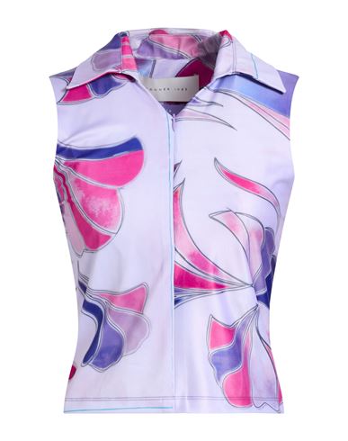Conner Ives Woman Top Lilac Size M Recycled Polyester, Elastane In Purple