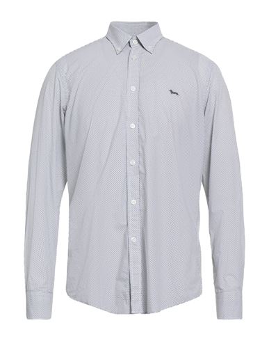 Harmont & Blaine Man Shirt Black Size 3xl Cotton In Black