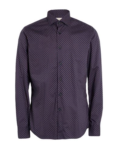Xacus Man Shirt Midnight Blue Size 16 ½ Cotton In Blue