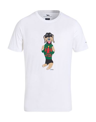 Harmont & Blaine Man T-shirt White Size 40 Cotton In White