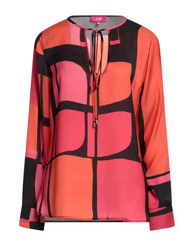 Éclà Woman Top Orange Size 12 Polyester In Red