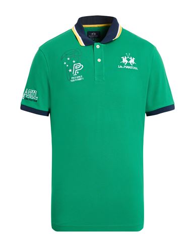 Polo Hombre Verde L,S Hombre