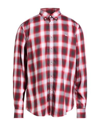 Harmont & Blaine Man Shirt Red Size L Lyocell In Red