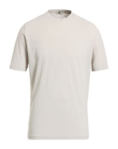 Kired Man T-shirt Light Grey Size 42 Cotton In Gray