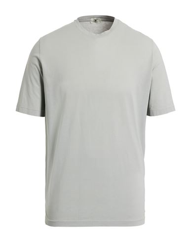 Kired Man T-shirt Light Grey Size 42 Cotton In Gray