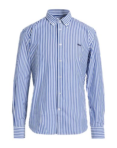 Harmont & Blaine Man Shirt Blue Size Xxl Cotton In Multi