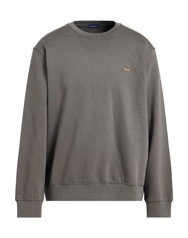 Harmont & Blaine Man Sweatshirt Grey Size L Cotton, Polyester In Gray