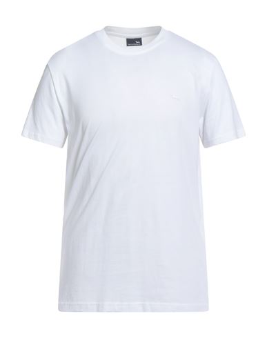 Harmont & Blaine Man T-shirt White Size L Cotton In White