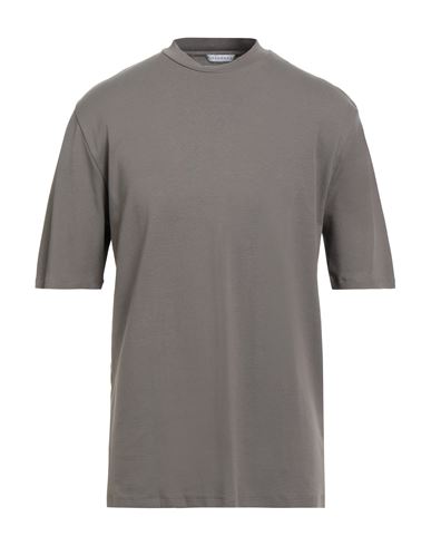 Kiefermann Man T-shirt Grey Size Xl Cotton, Elastane In White