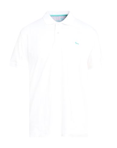 Harmont & Blaine Man Polo Shirt White Size 3xl Cotton, Elastane In White