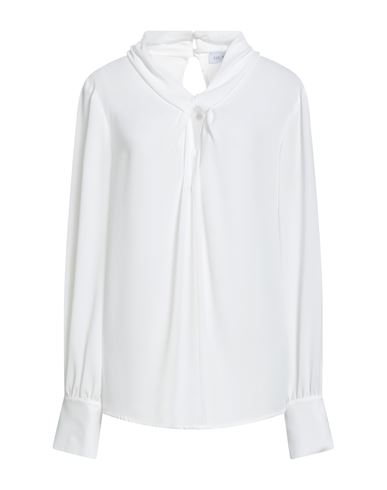 Luckylu  Milano Luckylu Milano Woman Top White Size 12 Polyester