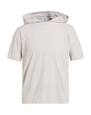 Kired Man T-shirt Light Grey Size 48 Cotton, Elastane In Gray