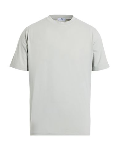 Kired Man T-shirt Light Grey Size 42 Cotton In Gray