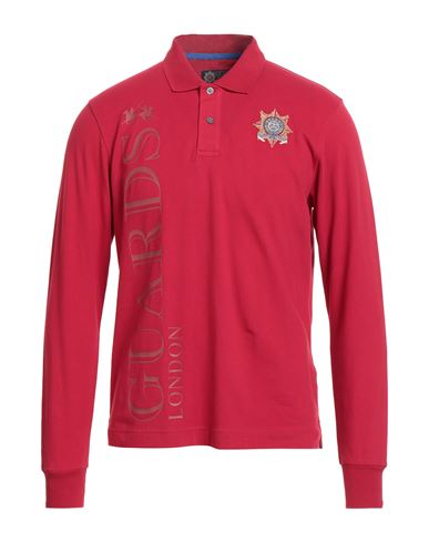Poloshirt Herren Ziegelrot M Herren