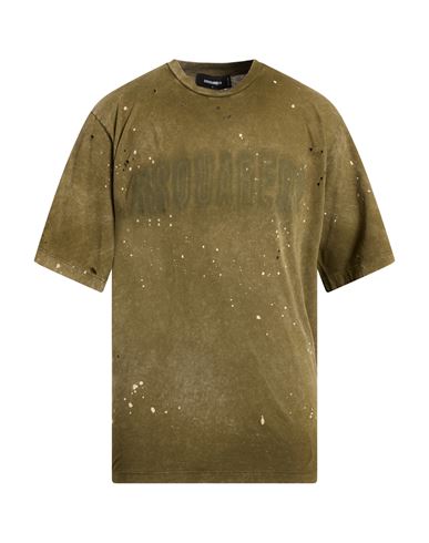 Camiseta Hombre Verde militar L,S,XL,XS Hombre