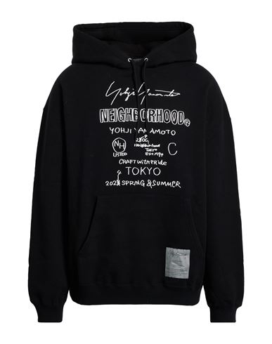 Yohji Yamamoto X Neighborhood Man Sweatshirt Black Size Xl Cotton