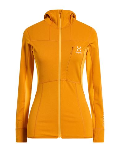 Haglöfs Woman Sweatshirt Marigold Size Xs Recycled Polyester, Elastane In Orange