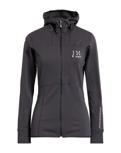 Haglöfs Woman Sweatshirt Grey Size Xl Recycled Polyester, Elastane In Gray