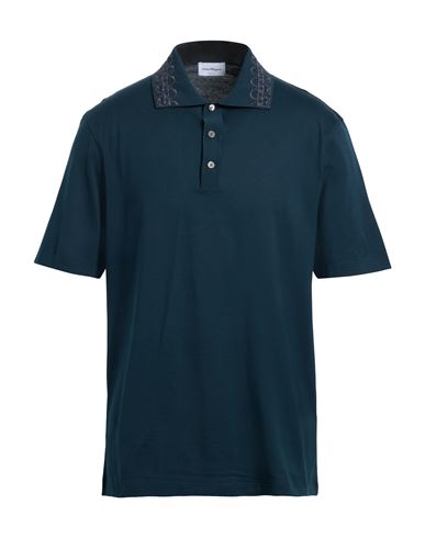 Polo Hombre Verde agua profundo S,XS Hombre