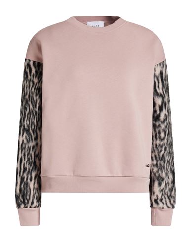 Shoe® Shoe Woman Sweatshirt Blush Size L Cotton, Polyester In Pink