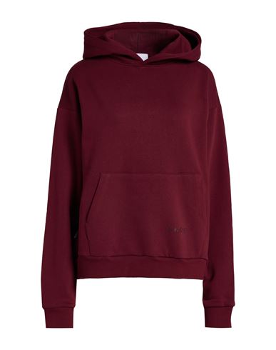 Shoe® Shoe Woman Sweatshirt Burgundy Size L Cotton In Red