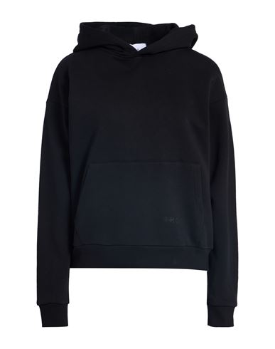 Shoe® Shoe Woman Sweatshirt Black Size L Cotton In Black