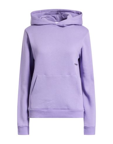 Shoe® Shoe Woman Sweatshirt Lilac Size L Cotton In Purple