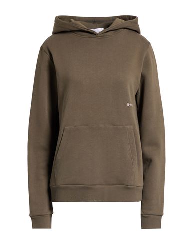 Shoe® Shoe Woman Sweatshirt Khaki Size Xl Cotton In Brown