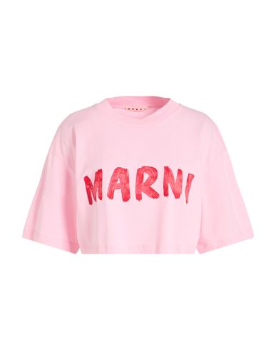 Marni Woman T-shirt Pink Size 4 Cotton In Pink