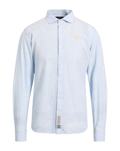 Hemd Herren Himmelblau L Herren