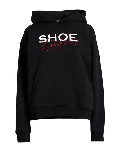 Shoe® Shoe Woman Sweatshirt Black Size Xl Cotton In Black