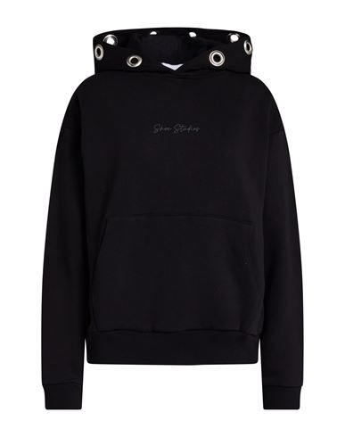 Shoe® Shoe Woman Sweatshirt Black Size Xl Cotton In Black