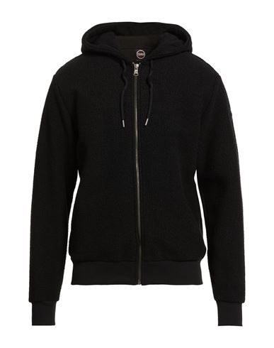 Colmar Man Sweatshirt Black Size Xl Cotton, Polyester In Black