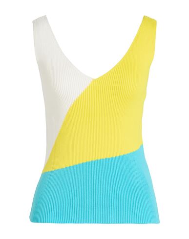 Harmont & Blaine Woman Top Yellow Size M Cotton In Yellow