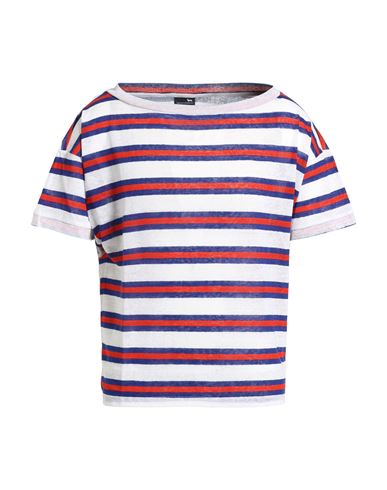 Harmont & Blaine Man T-shirt Blue Size M Linen In Multi