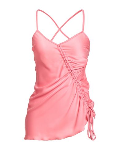 Liu •jo Woman Top Pink Size 4 Polyester, Elastane In Blue