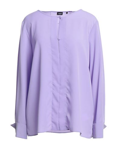 Emme By Marella Woman Top Lilac Size 12 Polyester In Multi